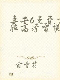 妻子6免费完整版高清电视剧封面