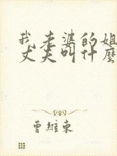 我老婆的姐姐的丈夫叫什么封面