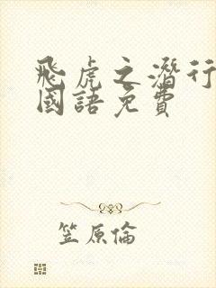 飞虎之潜行极战国语免费