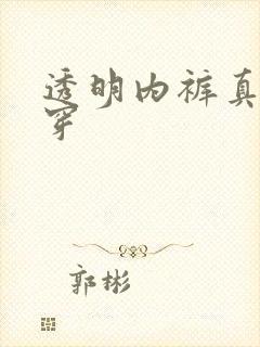 透明内裤真人试穿