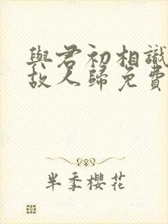 与君初相识恰似故人归免费