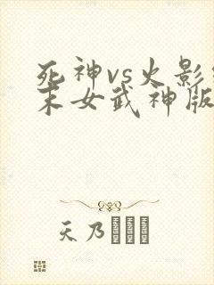 死神vs火影终末女武神版下载封面