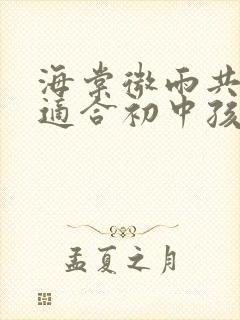 海棠微雨共归途适合初中孩子看吗