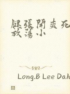 腿张开爽死你个放荡小