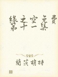 缘之空免费观看第十一集