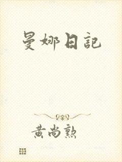 曼娜日记封面