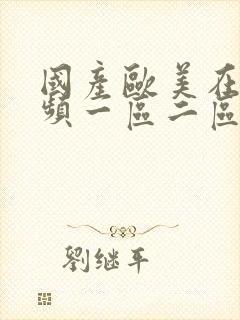 国产欧美在线视频一区二区