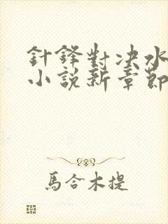 针锋对决水千丞小说新章节列表