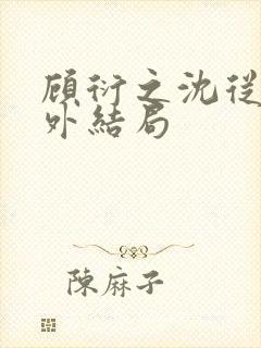 顾衍之沈从灵番外结局