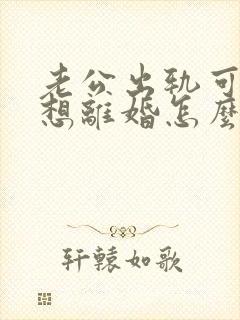 老公出轨可我不想离婚怎么办封面