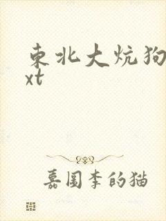 东北大炕狗儿txt