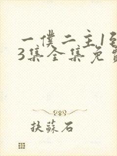 一仆二主1到43集全集免费观看封面