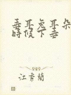 垂耳兔耳朵什么时候下垂