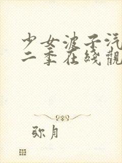 少女波子汽水第二季在线观看