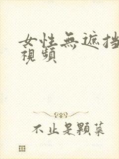 女性无遮挡裸体视频