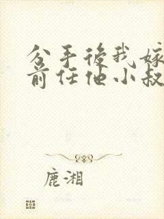 分手后我嫁给了前任他小叔(1v1 调教