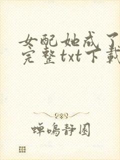 女配她成了大佬完整txt下载封面