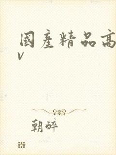 国产精品高清av