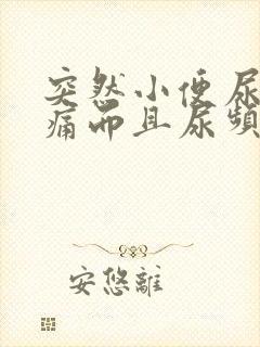 突然小便尿道疼痛而且尿频怎么回事