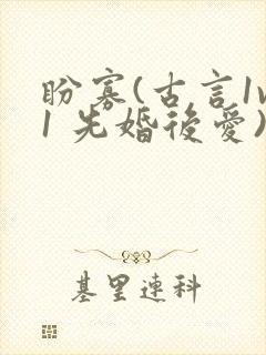 盼寡(古言1v1 先婚后爱)荔枝好多