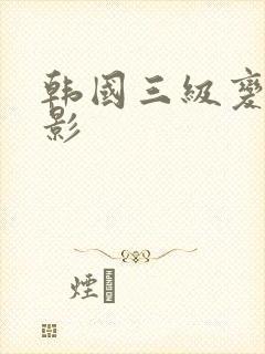 韩国三级变态电影封面