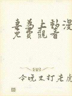 妻为上动漫全集免费观看