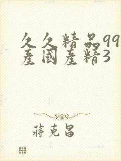 久久精品99国产国产精3封面