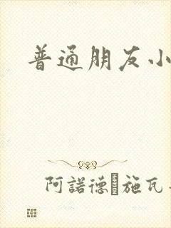 普通朋友小说