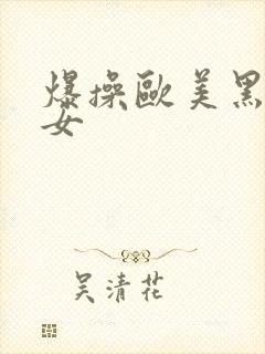 爆操欧美黑丝美女