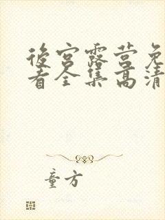 后宫露营免费观看全集高清