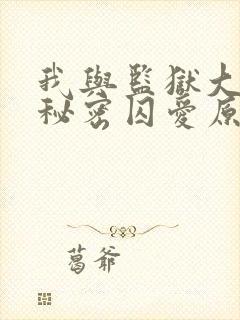 我与监狱大佬的秘密囚爱原著小说叫什么封面