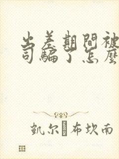 出差期间被男上司骗了怎么办电影