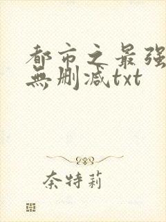 都市之最强狂兵无删减txt