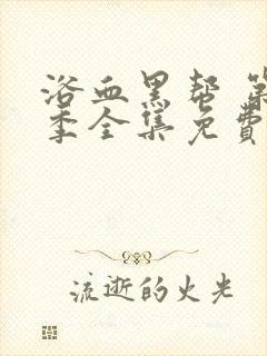 浴血黑帮 第2季全集免费播放在线观看