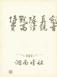 侍战队真剑者免费高清观看