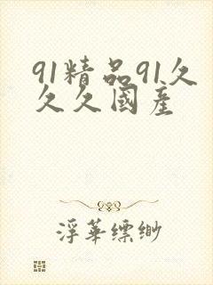 91精品91久久久国产