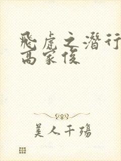 飞虎之潜行极战高家俊