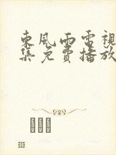 东风雨电视剧全集免费播放在线观看