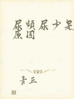 尿频尿少是什么原因