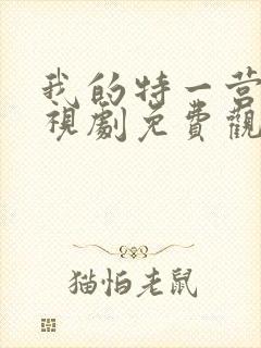 我的特一营 电视剧免费观看全集