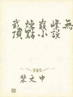 武炼巅峰无弹窗顶点小说