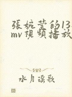 张婉莹的13部mv视频播放大全封面