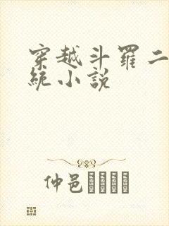 穿越斗罗二的系统小说