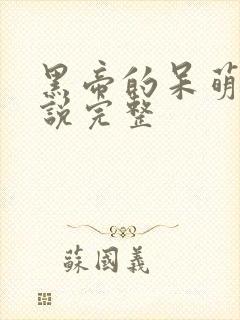 黑帝的呆萌妻小说完整