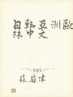 日韩亚洲欧美丝袜中文