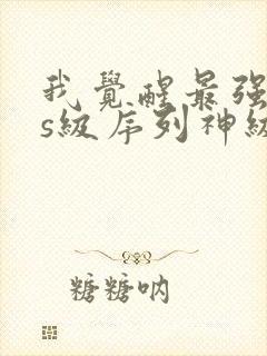 我觉醒最强sss级序列神级封面