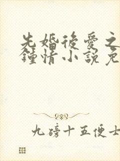 先婚后爱之一见钟情小说免费阅读封面