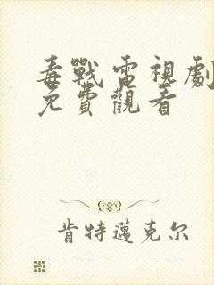 毒战电视剧全集免费观看