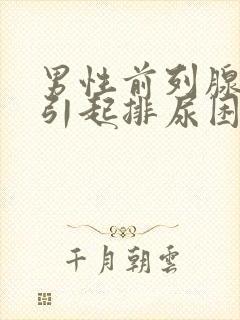 男性前列腺肥大引起排尿困难的原因