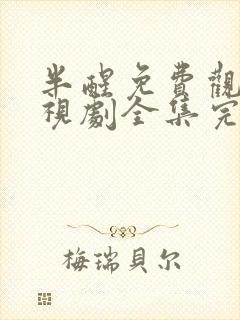 半醒免费观看电视剧全集完整版24集